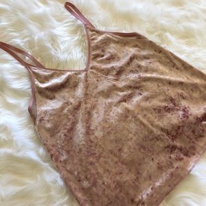 Velvet Tank- Zara